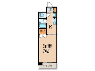 サンシティー稲上の物件間取画像